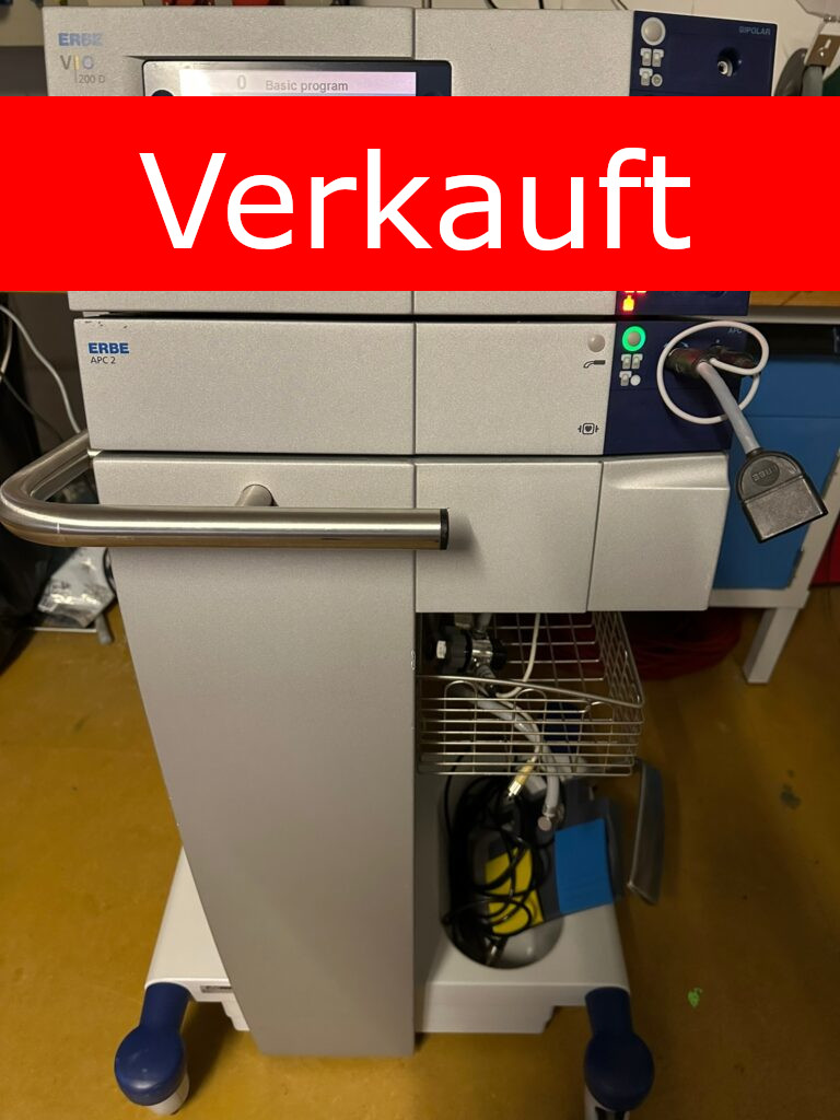 Erbe VIO 200D mit APC 2 und Endo Cut Q & I