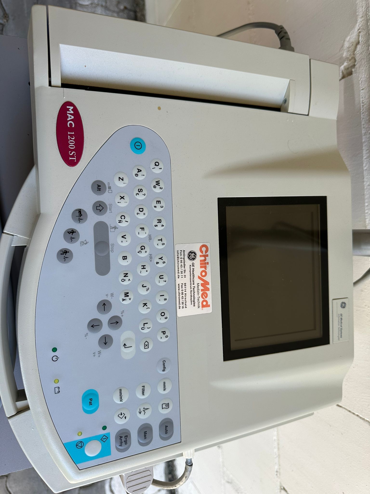 GE MAC 1200ST EKG-Gerät